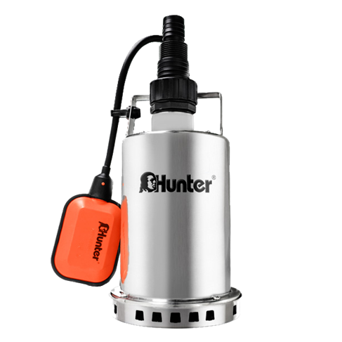 משאבה טבולה למים נקיים 550W נירוסטה HUNTER