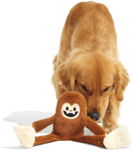 משחק לכלב בובת בארק ג'וש הסקוויזי - BARK SASQUATCH JOSH Toy For Dogs