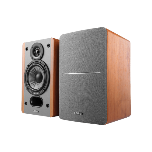רמקולים Edifier P12 Passive Bookshelf Speakers - חום