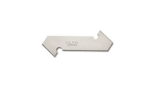 להב דו-צדדי OLFA PB-800 מפלדת טונגסטן לסכין פלסטיק PC-L - מבט עליון על רקע לבן