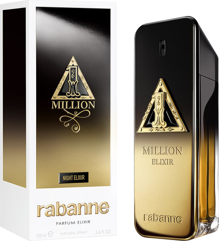 בושם לגבר פאקו רבאן 1 מליון נייט אלקסיר  PACO RABANNE 1 MILLION NIGHT ELIXIR 100 ML PARFUM ELIXIR 