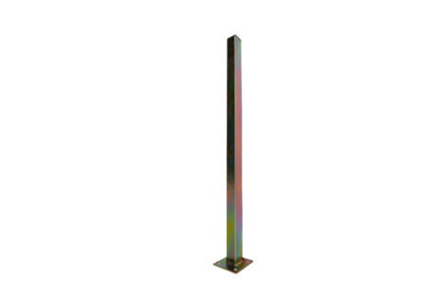 עמוד גדר 150 סמ עם פלטת עיגון 40*40