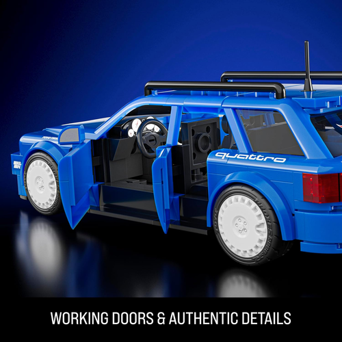 Brick Shop: קיט בנייה '94 Audi Avant RS2 עם 253 חלקים
