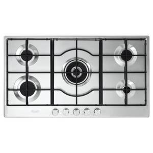 כיריים גז 90 ס"מ 5 להבות Delonghi DGH3190X נירוסטה