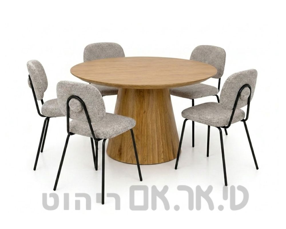 שולחן עגול - דגם אלונה