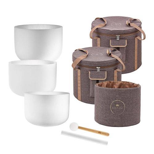 סט קערות קריסטל C3 / E3 / G3, 440 Hz Meinl