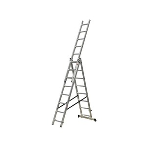 סולם ג אלומיניום 3X8 תקן 150 קג GPT