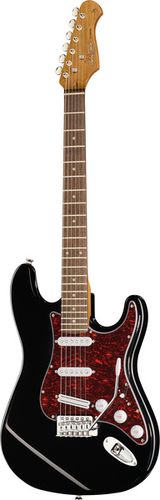 זווית נוספת harley benton st-62bk hot rod electric guitar + bag