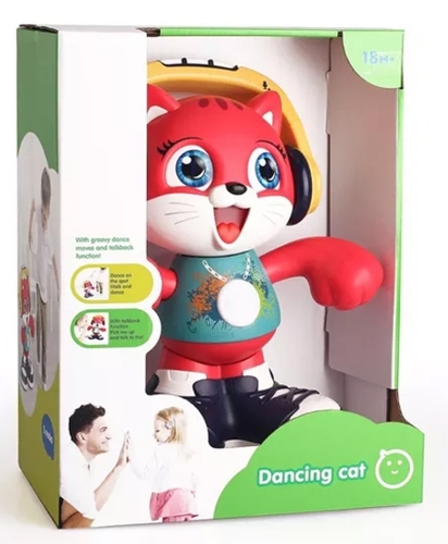 חתול מרקד מוזיקלי Dancing Cat לפעוטות