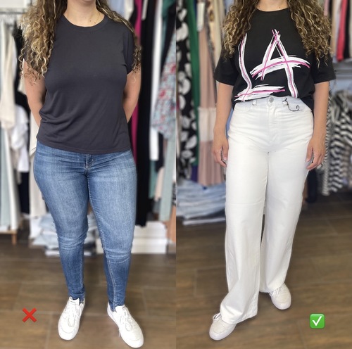 גינס לבן קאמי