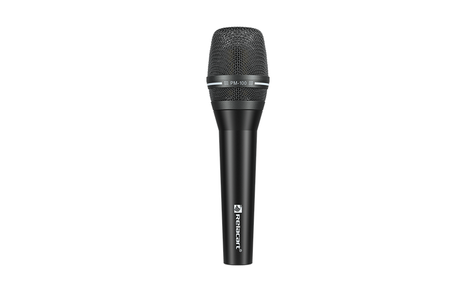 מיקרופון קונדנסר ידני לשירה Relacart PM-100