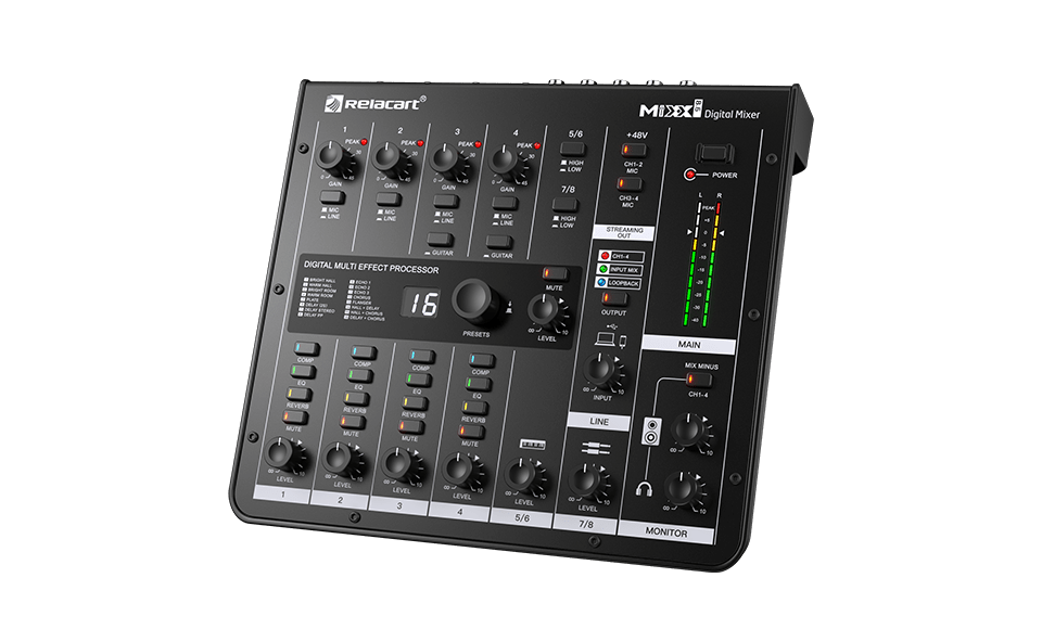 מיקסר סטרימינג Relacart MIXX8.6