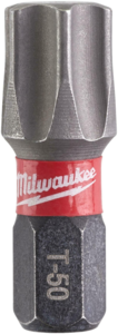 זוג ביט בורג MILWAUKEE 4932430891 SHOCKWAVE IMPACT DUTY TX50x25mm (2 יחידות)