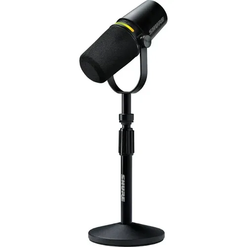 XLR/USB speech microphone, black