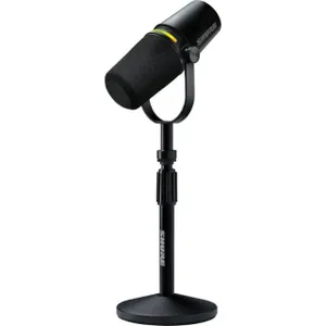 XLR/USB speech microphone, black