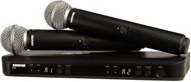 Wireless Dual Vocal System with two SM58
