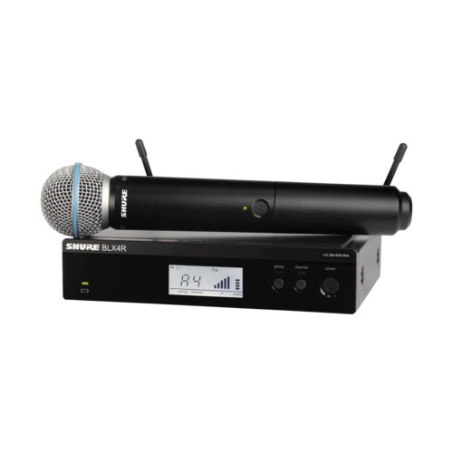 Wireless Vocal Rack-mount Set with Beta 58A