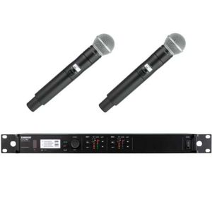 Dual Wireless System with 2 SLXD2/58 Handheld Transmitters
