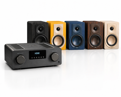 באנדל זוג רמקולים ומגבר DALI KUPID + SVS Soundbase pro
