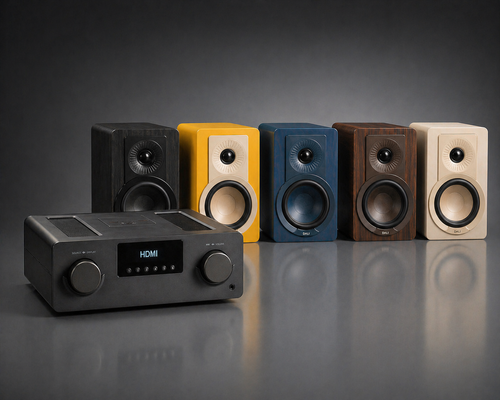 באנדל זוג רמקולים ומגבר DALI KUPID + SVS Soundbase pro