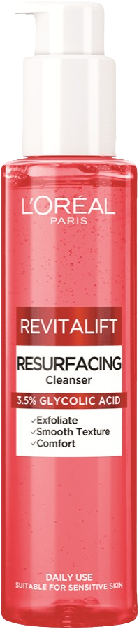 Loreal Revitalift Resurfacing Cleanser 150ML לוריאל רוויטליפט ג