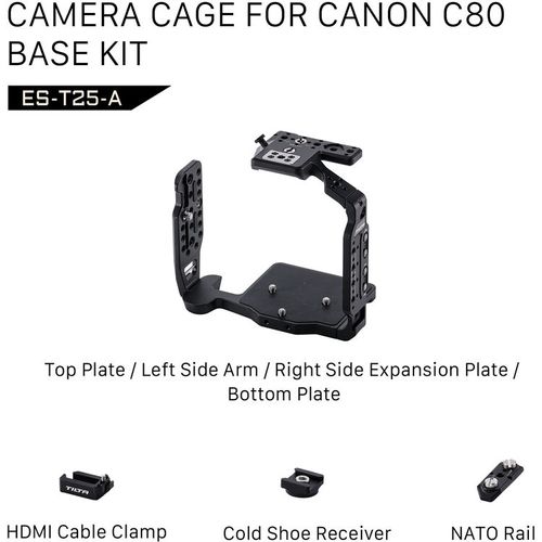 כלוב מצלמה Tilta Cage Canon C80 Base Kit