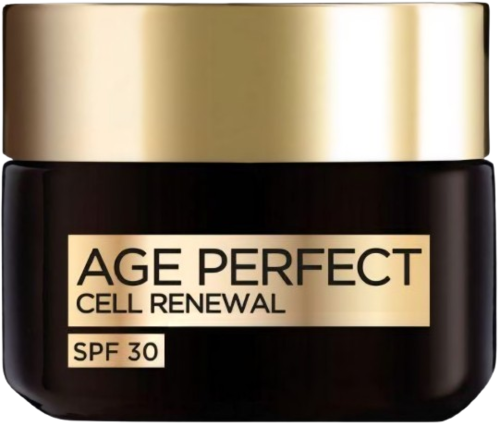 Loreal Age Perfect Cell Renewal SPF30 Cream 50ML לוריאל אייג פרפקט קרם מסייע בחידוש תאי העור