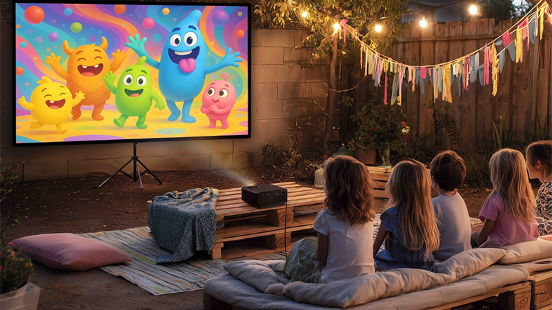 מקרן לייזר PK52 PHOTON - 4k 3500ANSI