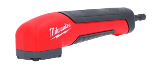 זוויתן 90 מעלות לאימפקט + 10 ביטים MILWAUKEE 