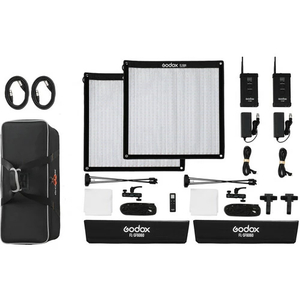 זוג משטחי אור גמישים Godox FL150S Flexible LED Kit