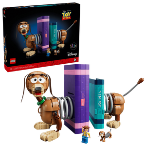 לגו  - תומך ספרים עם הכלב סלינקי - LEGO 43301
