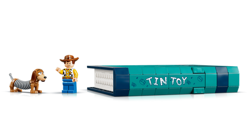 לגו  - תומך ספרים עם הכלב סלינקי - LEGO 43301