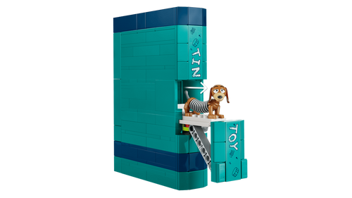 לגו  - תומך ספרים עם הכלב סלינקי - LEGO 43301