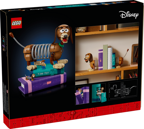 לגו  - תומך ספרים עם הכלב סלינקי - LEGO 43301