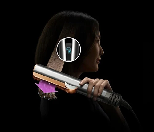 מחליק שיער דייסון כסוף/כתום Dyson Airstrait HT01