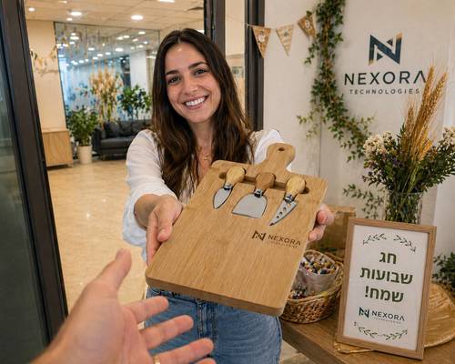מתנה ממותגת לשבועות