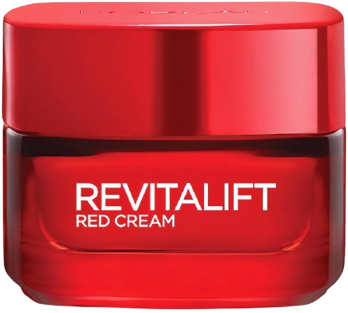 Loreal Revitalift Red Cream 50ML לוריאל רוויטליפט קרם אדום