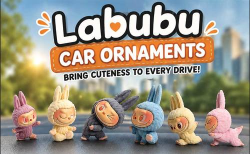 88911 LABUBU, CAR DASHBOARD ORNAMENTS