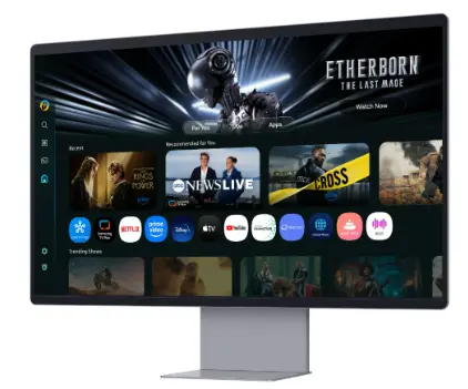 מסך מחשב חכם Samsung Vision AI M9 S32FM900SM OLED UHD 31.5 