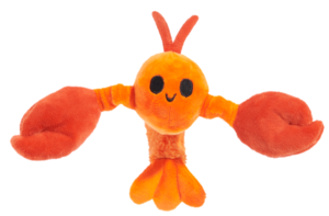 משחק לכלב בובת בארק דאלה הסרטנית - BARK DELLA CRAWFISH Toy For Dogs