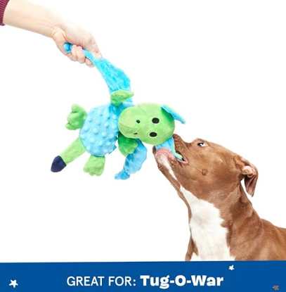 משחק לכלב בובת בארק המברט הדרקון - BARK Dog Toy Humber The Dragon Plush Squeaker