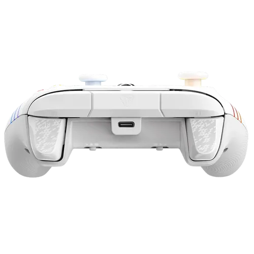 בקר חוטי לגיימינג Turtle Beach Afterglow Wave תאורת RGB – תואם Xbox ו‑PC לבן