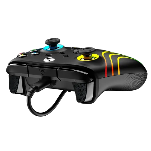 בקר חוטי לגיימינג Turtle Beach Afterglow Wave תאורת RGB – תואם Xbox ו‑PC שחור