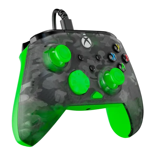 בקר חוטי לגיימינג Turtle Beach Rematch Core – תואם Xbox ו‑PC שחור ירוק (GHOST)
