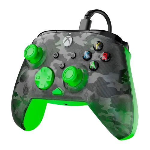 בקר חוטי לגיימינג Turtle Beach Rematch Core – תואם Xbox ו‑PC שחור ירוק (GHOST)
