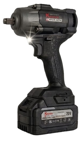 גוף מפתח אימפקט D1/2 נטען עד 1500Nm מנוע BL מבית KRAUSS