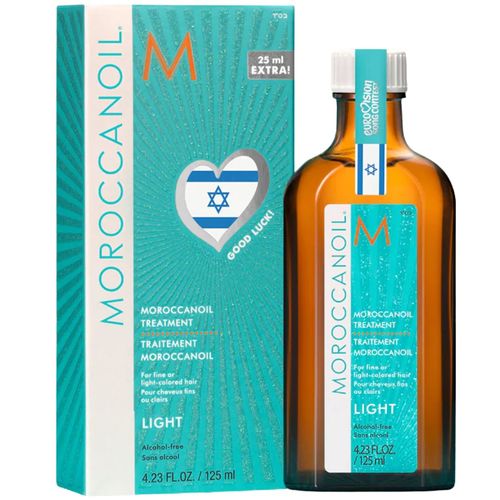 שמן טיפולי לייט MOROCCANOIL מהדורת אירוויזיון לשיער דק/ דליל או מובהר שמן מרוקאי 125 מ