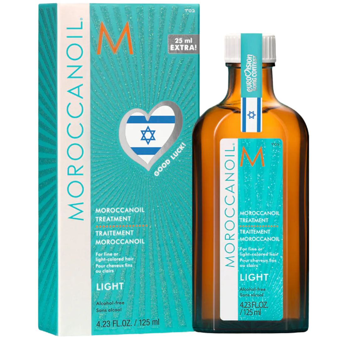 שמן טיפולי לייט MOROCCANOIL מהדורת אירוויזיון לשיער דק/ דליל או מובהר שמן מרוקאי 125 מ"ל