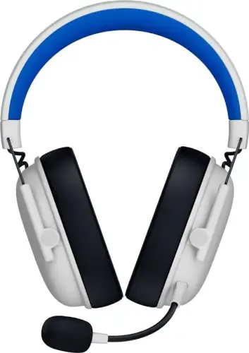 רייזר - Razer אוזניות גיימינג אלחוטיות Blackshark V3 X HyperSpeed Playstation - לבן