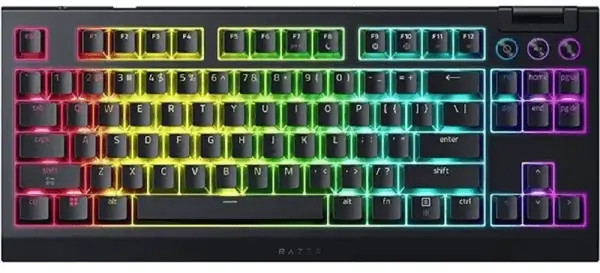 רייזר - Razer מקלדת גיימינג אלחוטית BlackWidow V4 Tenkeyless HyperSpeed